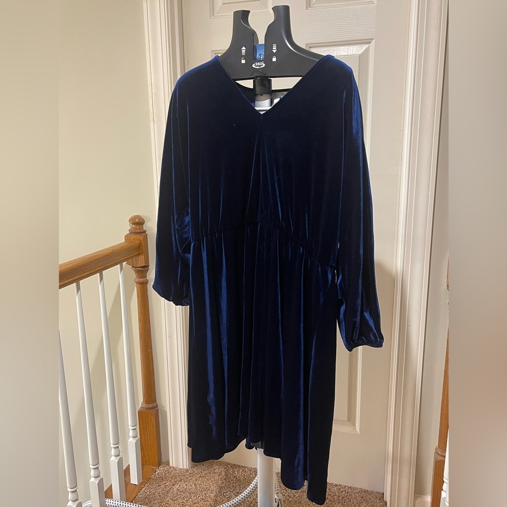 VELVET DOLMAN SLEEVE COCKTAIL AND PARTY DRESS